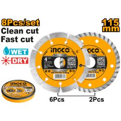 Disc Diamond 115mm 8pcs