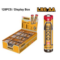 Battery Alkaline Aa 128 In Display Box