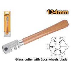 Cutter Glass 130mm + 6 Blades