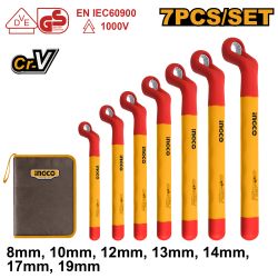 Wrench Set Bent Vde/gs Oe 8 19mm 7pcs