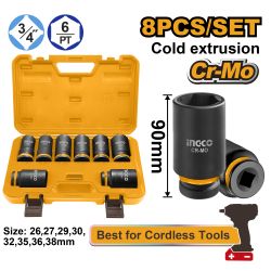 Impact Socket Set 3/4 8pcs