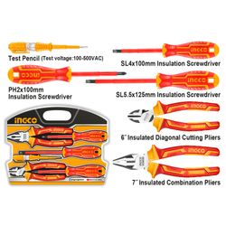 Tool Set Vde Blister 6pcs