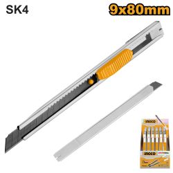 Knife 80mm S/off 9mm S/steel