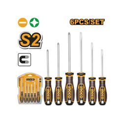 S/driver S2 Set Ph/slotted 6pcs