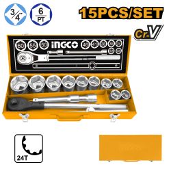 Socket Set 3/4 15pcs