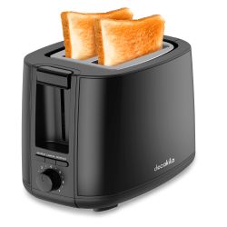 750w 2 Slice Toaster Black