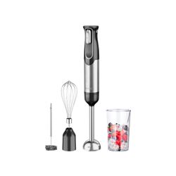 4 In 1 Blender Cordless Set Black