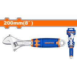 Wrench Adj 45cb 200mm