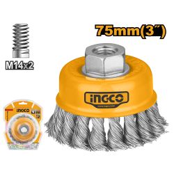 Brush W/cup Twis+nt 75 M14x2