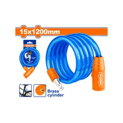 Lock Cable Bicycle Pvc Coat 15x1200mm