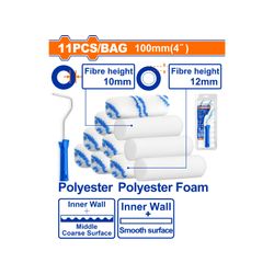 P/roller Set I/w 100mm 11pcss