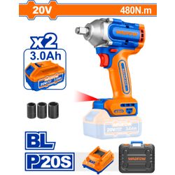 20v Ps+c/l B/l Imapcst Wrench 480nm2 Batt Kit C