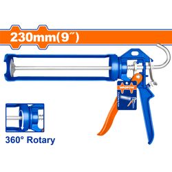 Caulking Gun Alum Hndl Rotary Function 230mm