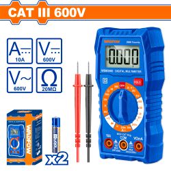 Multimeter Digital 600v 2000 Counts + Batt