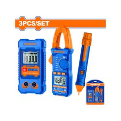 Test Kit Elec Ac/dc 200a Rms 2000 + Batt 3pcss