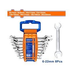 Spanner Doe Set 6-22mm 8pcs