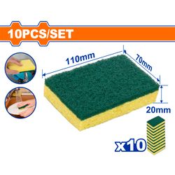 Sponge Grout 11x7x2cm 10pcss Set