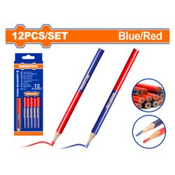 Pencil Carpenter Set Red/blue 12pcss