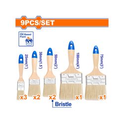 P/brush Set Oil Base 9pcss