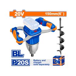 20v Ps+c/l B/l Earth Auger 150x800mm