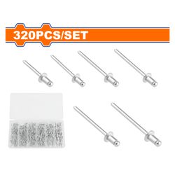 Rivet Blind Acc 24 48mm Set 320pcss