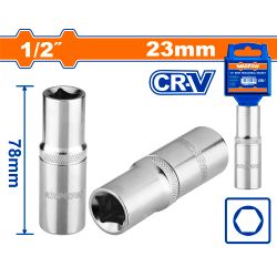 Socket Hex Deep 1/2 50bv30 23x78mm