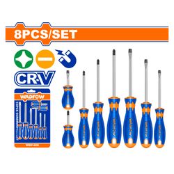 S/driver Set Mag Cr V 8pcss