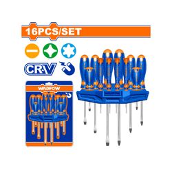 S/driver Set Mag Cr V 16pcss