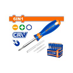 S/driver Set Mag Cr V 6in1