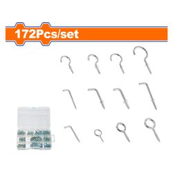 Screw/hook Set 172pcss