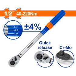 Wrench Torque Preset Cr V/crmo 1/2 40-220nm