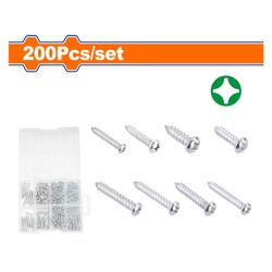 Screw Tapping Acc Set 3-3.5mm 200pcs