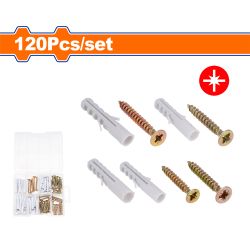 Screw Chipboard Acc Set 3.5-5mm 120pcs