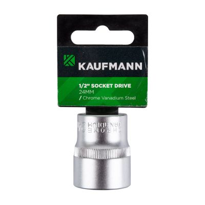 KAUFMANN SOCKET 1/2 INCH DRIVE 24MM
