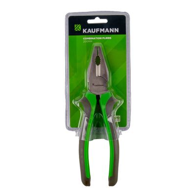 KAUFMANN PLIERS COMBINATION SOFT HANDLE 200MM