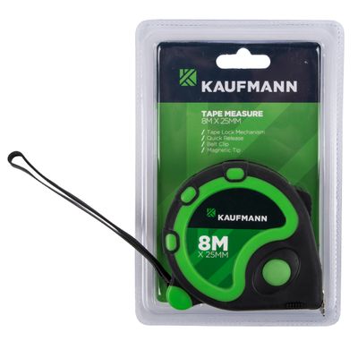 KAUFMANN TAPE MEASURE CR90 8M X 25MM