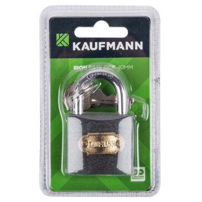 KAUFMANN PADLOCK STEEL 40MM