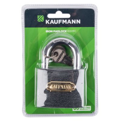 KAUFMANN PADLOCK STEEL 60MM