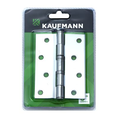 KAUFMANN BUTT HINGE BALL BEARING 100MM - CP(PAIR)