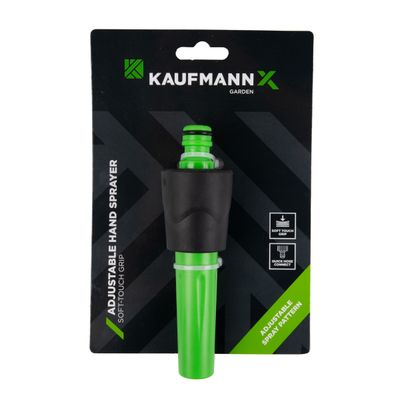 KAUFMANN X SOFT TOUCH HAND SPRAYER ADJ PLASTIC