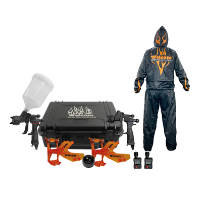 Vapbsc0002/gon WALCOM Carbonio Combo (base & Top Coat Gun 1.3mm With Painting Kit)
