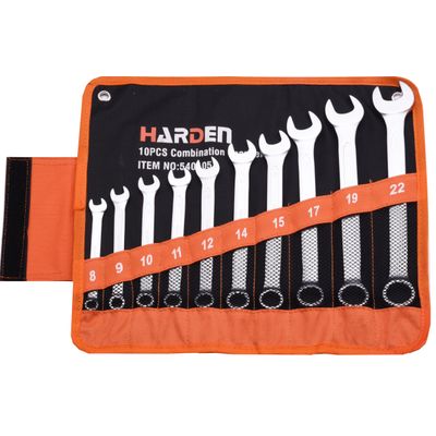 10pce Combination Spanner Set 8-22mm