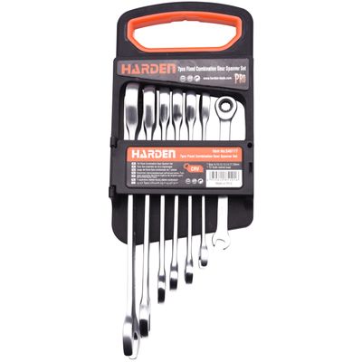 7pcs Fixed combination gear spanner set