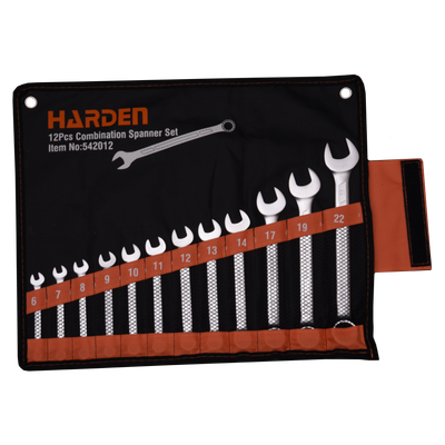 12pce Combination Spanner Set 6-22mm