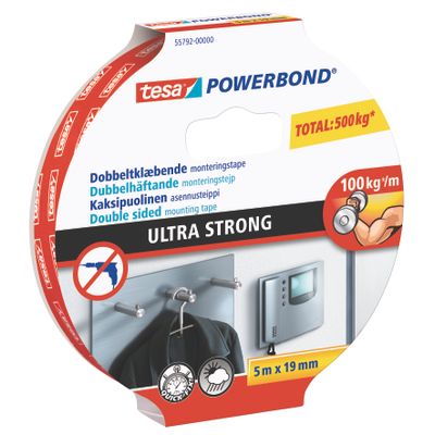 TESA Powerbond Ultra Strong 5mx19mm (IP 10)