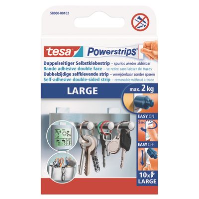 TESA Powerstrips Large 10 Strips