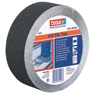 TESA Anti Slip Tape Professional 15mx25mm Black (IP 6)
