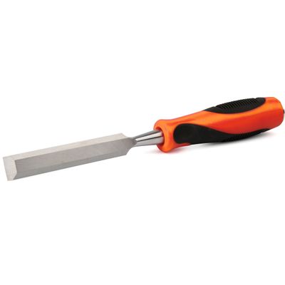 32mm Orange/black handle wood chisel