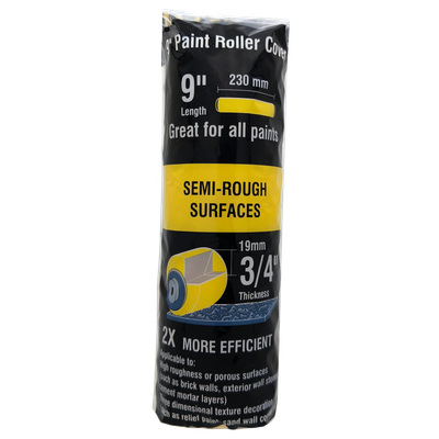9'' (228mm) Paint Roller cover medium to rough surface 19mm fibre