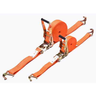 2Pcs ratchet tie down set 25mm x 5m